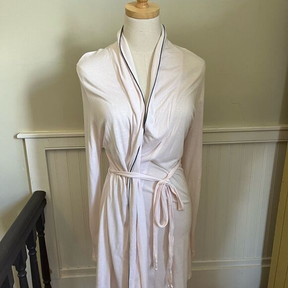 Eberjey Robe Sorbet Blue Small-Medium - Picture 2 of 7